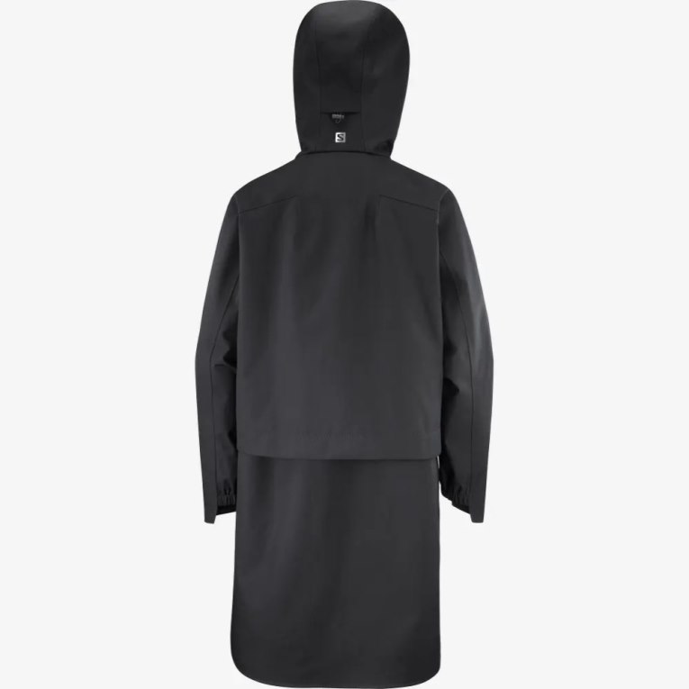 Black Salomon Outlife Wp Commuter Parka W Women's Jackets | IE BG5643